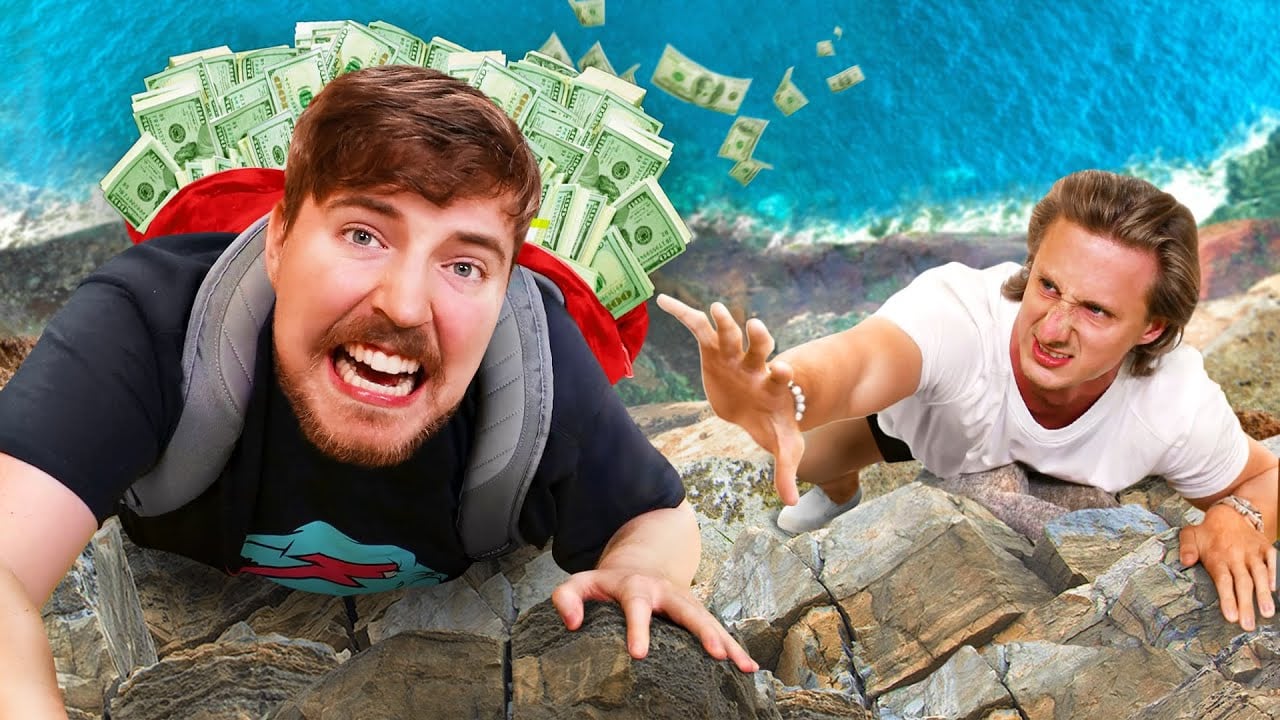 Last To Fall Off Cliff Wins $100,000